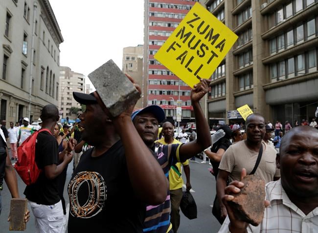 South Africa's ANC party mulls Zuma's fate as pressure grows | iNFOnews.ca