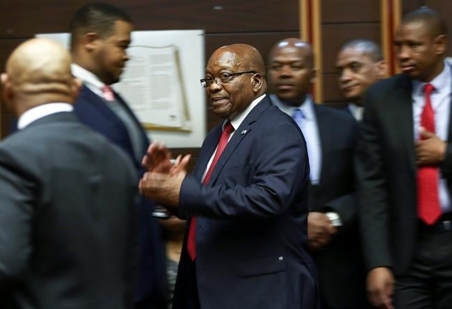Former South African president Zuma to face corruption trial | iNFOnews.ca CP873180701