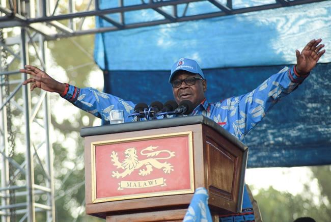 Malawi's Mutharika re-elected to 2nd term in tight race | iNFOnews.ca