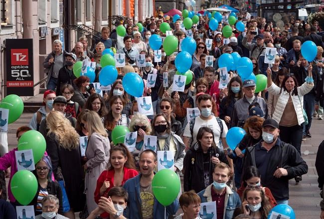 New protests held against arrest of popular Russian governor | iNFOnews.ca