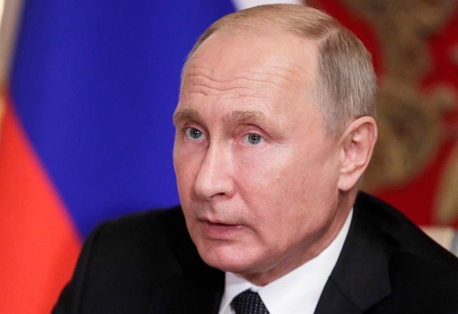 The Latest: Putin urges EU to help rebuild Syria | iNFOnews.ca