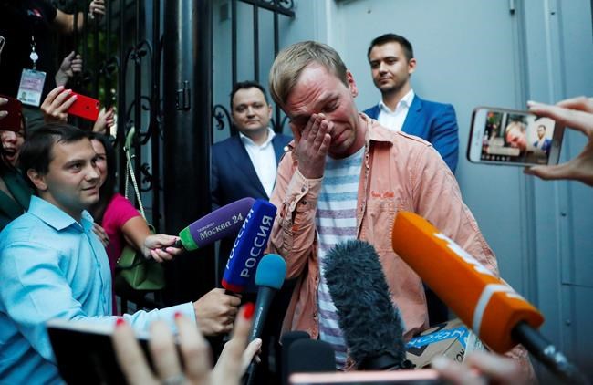 Putin fires police officers involved in journalist's case | iNFOnews.ca Putin fires police officers involved in journalist's case | iNFOnews.ca