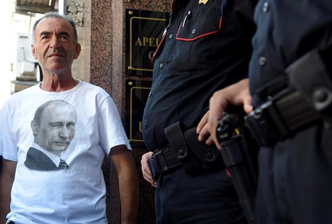 Coup trial of 2 Russians, 12 others opens in Montenegro | iNFOnews.ca