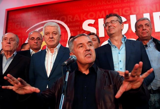Montenegro accuses Russia over alleged coup plot | iNFOnews.ca CP1881358242