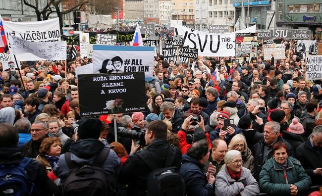 Tens of thousands rally in Slovakia, demand early election | iNFOnews.ca