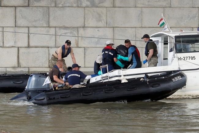 The Latest: Death toll rises to 19 in Danube tour boat crash | iNFOnews.ca