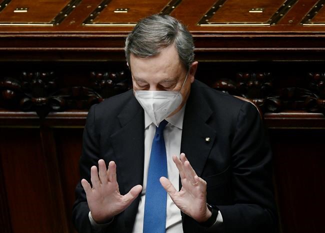 Italy's 5-Stars divided over Draghi, expel 15 senators | iNFOnews.ca CP1741853191