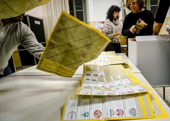 Election projections point to euroskeptic shift in Italy | iNFOnews.ca Election projections point to euroskeptic shift in Italy | iNFOnews.ca