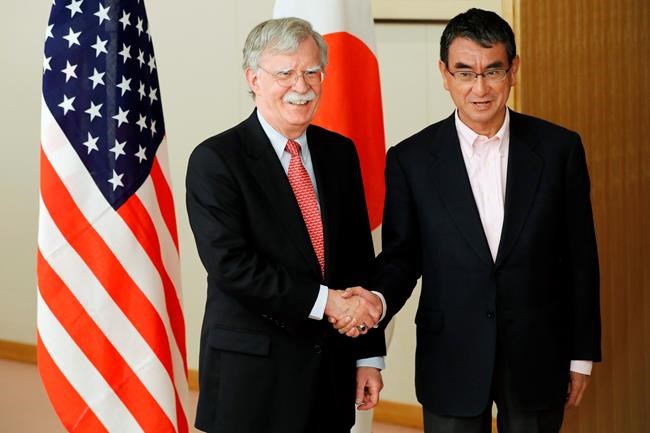 Bolton meets Japanese officials to discuss Iran, South Korea | iNFOnews.ca