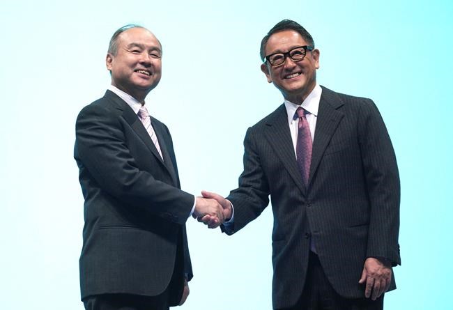Toyota, SoftBank setting up mobility services joint venture | iNFOnews.ca