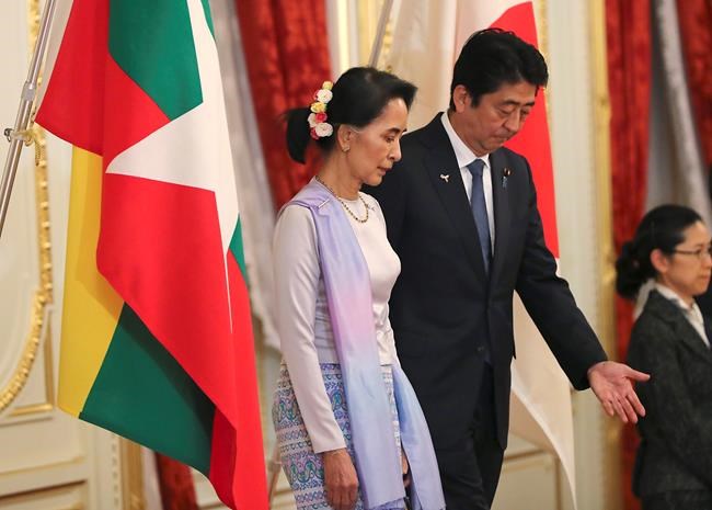 Suu Kyi in Japan as Myanmar faces pressure on Rohingya | iNFOnews.ca Suu Kyi in Japan as Myanmar faces pressure on Rohingya | iNFOnews.ca