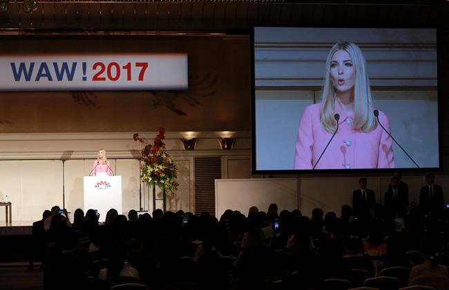 Ivanka Trump: Harassment of women at work can't be tolerated | iNFOnews.ca