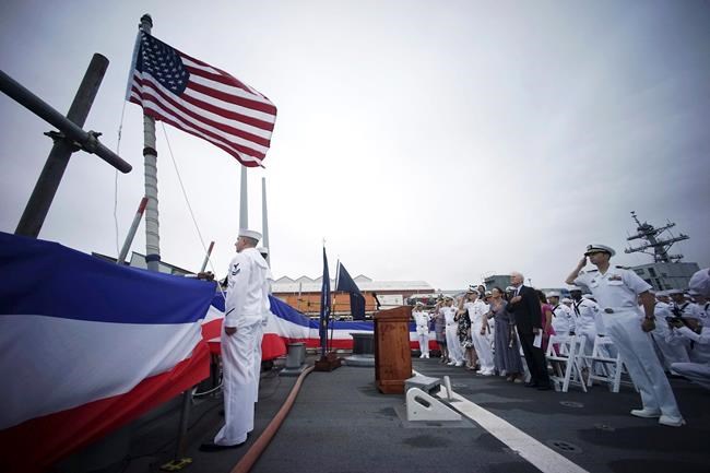 US Navy dedicates Japan-based destroyer to US Sen. McCain | iNFOnews.ca US Navy dedicates Japan-based destroyer to US Sen. McCain | iNFOnews.ca