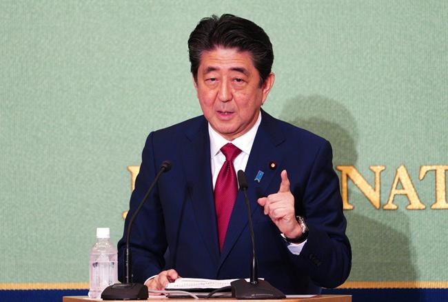 Abe aims to rewrite Japan constitution as he seeks 3rd term | iNFOnews.ca