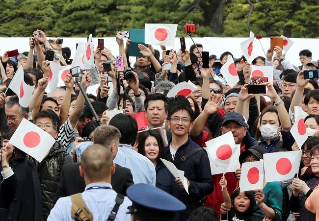 On 1st day as Japan's emperor, Naruhito vows to pursue peace | iNFOnews.ca On 1st day as Japan's emperor, Naruhito vows to pursue peace | iNFOnews.ca