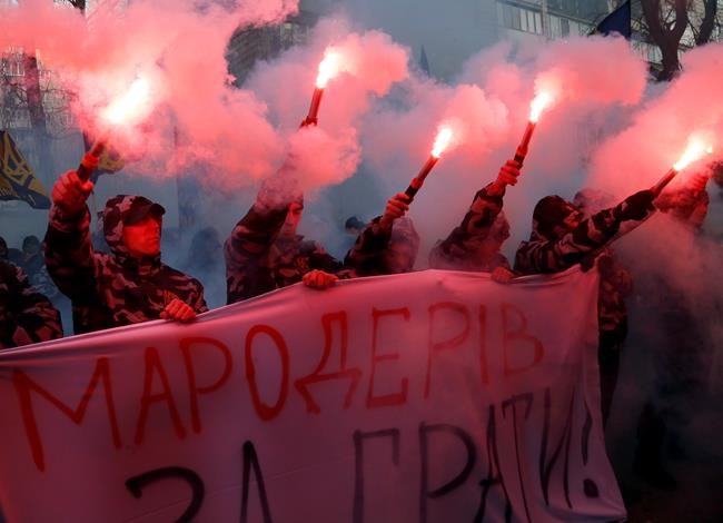 Protesters in Ukraine call for president's impeachment | iNFOnews.ca Protesters in Ukraine call for president's impeachment | iNFOnews.ca