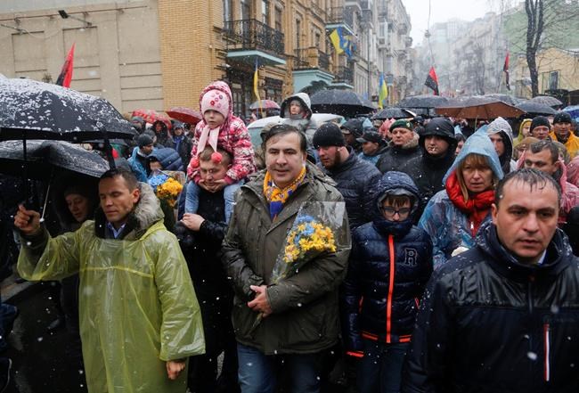 Ex-Georgian leader Saakashvili challenges Ukraine government | iNFOnews.ca