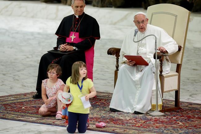 Pope slams culture of 'perfect' people shunning the disabled | iNFOnews.ca