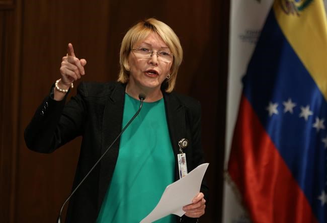 Venezuela prosecutor charging ex-national guard chief | iNFOnews.ca Venezuela prosecutor charging ex-national guard chief | iNFOnews.ca