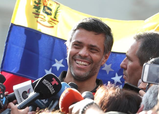 Spain, Venezuela trade barbs over refuge for activist | iNFOnews.ca CP1700738328