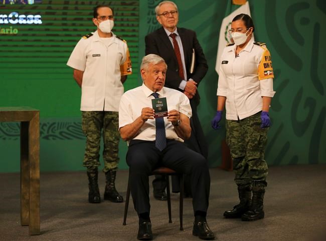 Mexican president gets COVID vaccine after waffling on shot | iNFOnews.ca