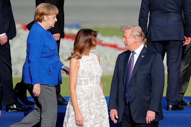 Trump rattles NATO, knocking its value, assailing Germany | iNFOnews.ca CP1106673537