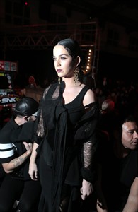 Gothic Katy Perry and Kim Kardashian are queens of the night at Givenchy Paris show | iNFOnews.ca