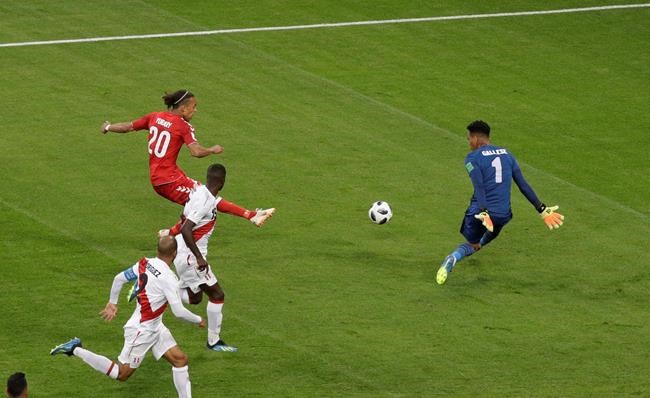 Schmeichel, Poulsen lead Denmark past Peru 1-0 at World Cup | iNFOnews.ca Schmeichel, Poulsen lead Denmark past Peru 1-0 at World Cup | iNFOnews.ca