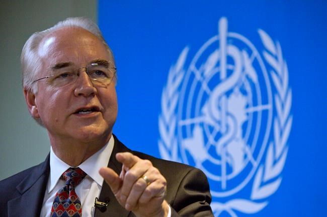 US health chief lauds China for help with opioid control | iNFOnews.ca CP303642697