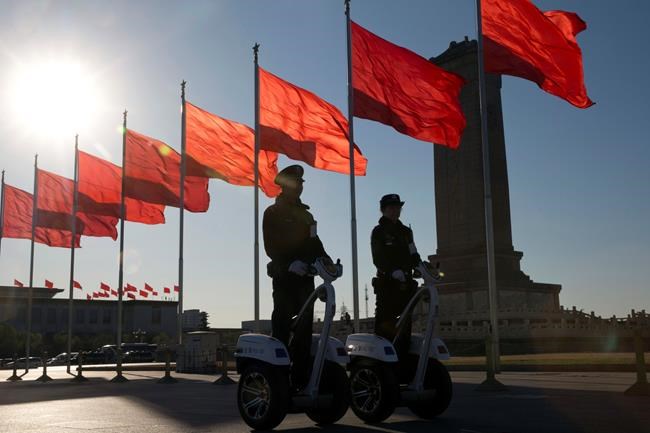 China praises courts for punishing state security crimes | iNFOnews.ca CP98450558