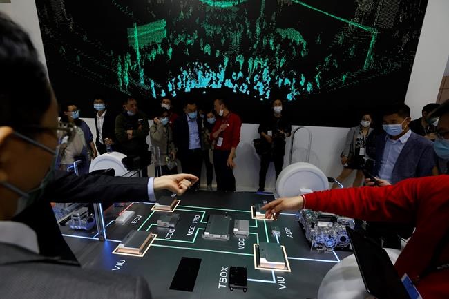 New SUV models star at China auto show under virus controls | iNFOnews.ca