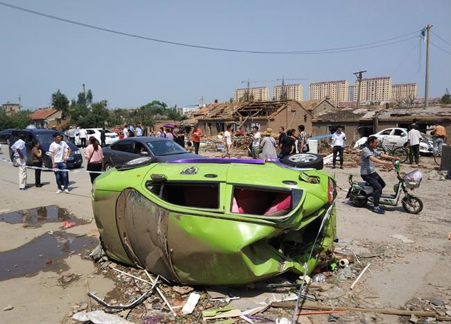 Tornado in northeast China kills 6 people, injures 190 | iNFOnews.ca