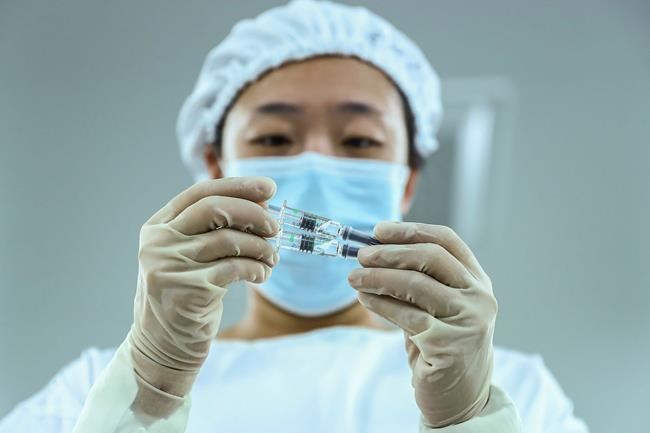 Chinese drugmaker: Vaccine 79.3% effective in final tests | iNFOnews.ca CP985561166
