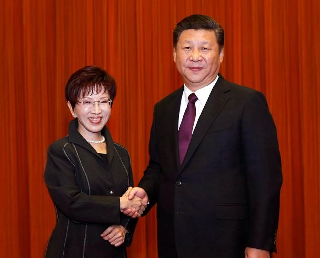 Xi meets Taiwan opposition amid chill in government ties | iNFOnews.ca CP852208841