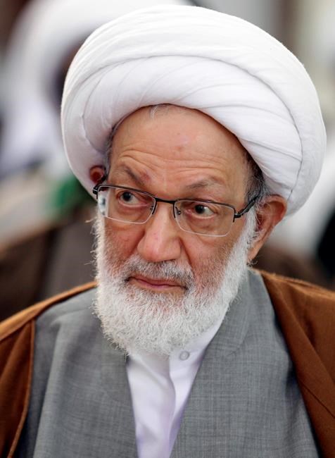 Activists: Bahrain Shiite cleric under house arrest is ill | iNFOnews.ca