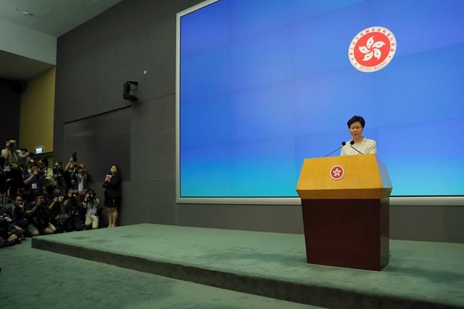 The Latest: Pro-democracy HK lawmakers reject apology | iNFOnews.ca