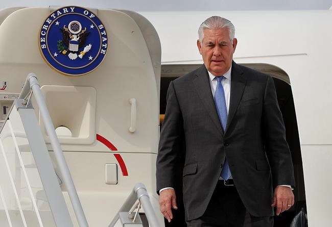 The Latest: Tillerson: Kurds never got heavy weapons from US | iNFOnews.ca The Latest: Tillerson: Kurds never got heavy weapons from US | iNFOnews.ca