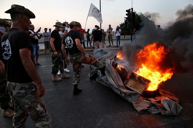 Scuffles near Lebanon parliament before vote on budget | iNFOnews.ca