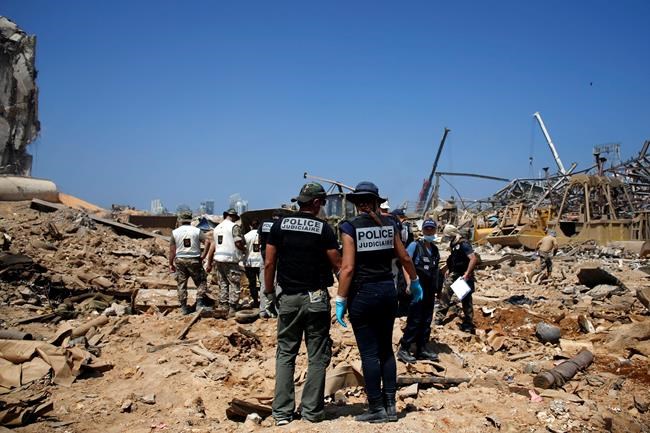 Lebanese president calls probe into Beirut blast 'complex' | iNFOnews.ca CP2073384789