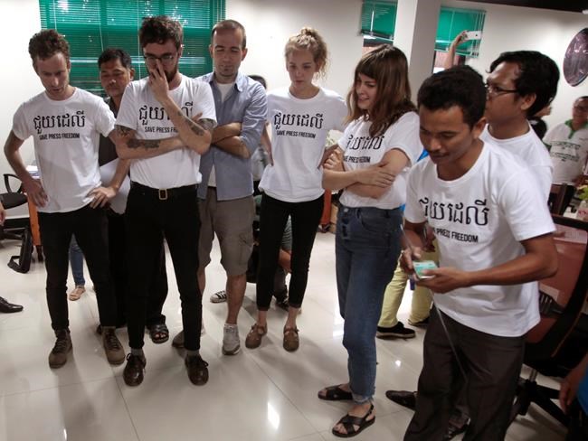 Cambodia paper is latest victim of intensifying crackdown | iNFOnews.ca Cambodia paper is latest victim of intensifying crackdown | iNFOnews.ca