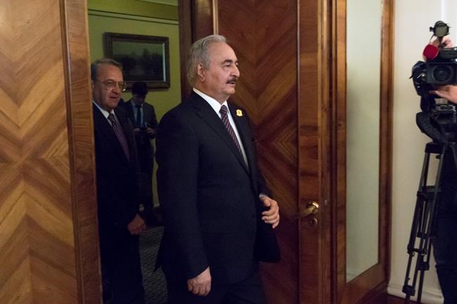 Russia hosts Libya's military leader | iNFOnews.ca