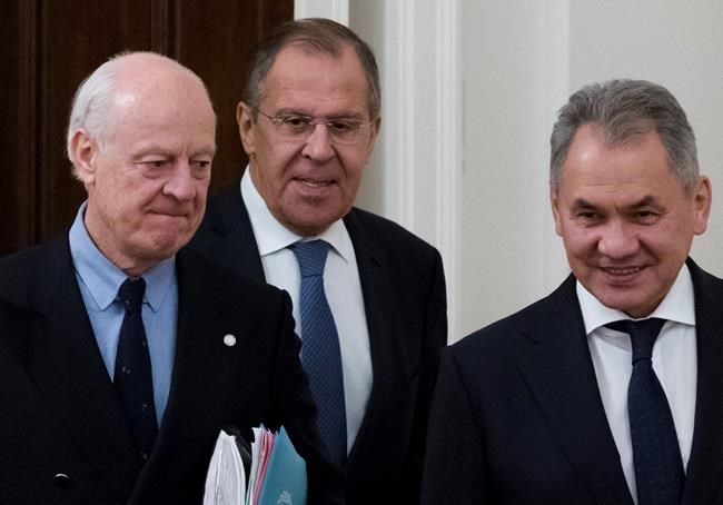 After last Geneva round, UN Syria envoy seeks Russia's help | iNFOnews.ca