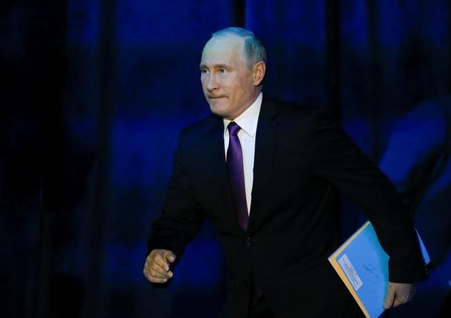 Russia's Putin: Trump's foes have blocked his agenda | iNFOnews.ca