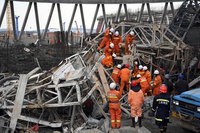 China punishes 31 for deadly construction accident | iNFOnews.ca