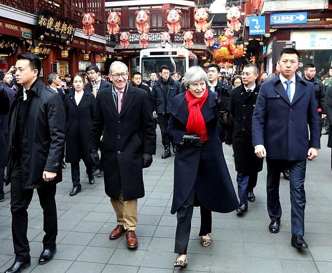 Britain's May discusses trade barriers with China's Xi | iNFOnews.ca Britain's May discusses trade barriers with China's Xi | iNFOnews.ca