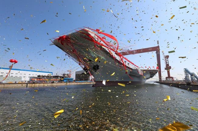 China launches 1st domestically-made aircraft carrier | iNFOnews.ca