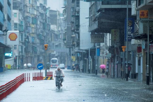 Typhoon adds to southern China's rain and flooding woes | iNFOnews.ca Typhoon adds to southern China's rain and flooding woes | iNFOnews.ca