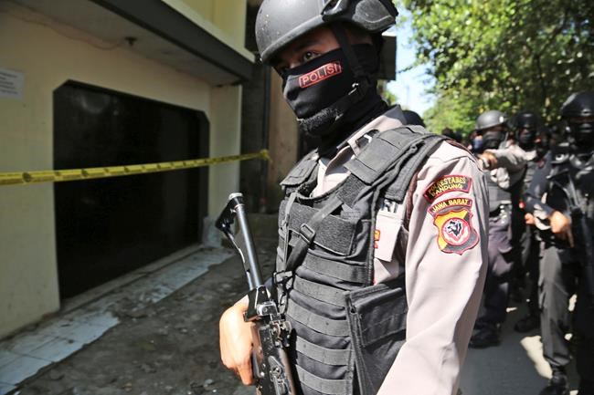 Indonesia arrests 3 suspects in bombings that killed police | iNFOnews.ca