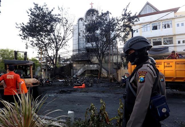 Police: Members of a family bombed 3 Indonesian churches | iNFOnews.ca Police: Members of a family bombed 3 Indonesian churches | iNFOnews.ca