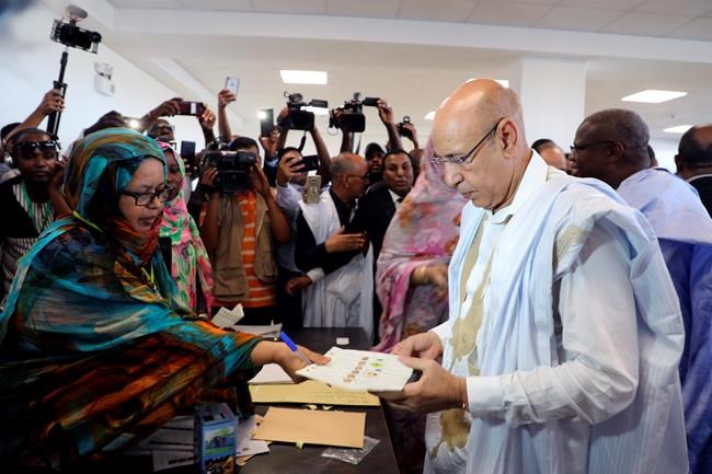 Mauritania's constitutional council confirms new president | iNFOnews.ca CP1821132940